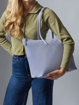 Sac Port� �paule L.12.12 Concept Lacoste Violet l.12.12 concept NF1888PK-vue-porte