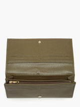 Longchamp Le foulonn� Portefeuilles Vert-vue-porte