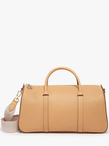 Longchamp Daylong chevron Sacs port main Beige