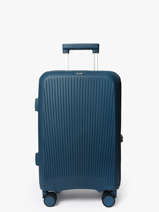 Expandable Cabin Luggage Elite Blue fjord E4721