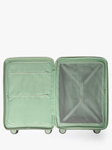 Expandable Hardside Luggage Fjord Elite Green fjord E4725-vue-porte