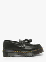 Moccasins Adrian Bew Black In Leather Dr martens Black women 26957001