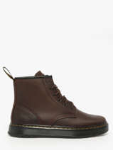 Bottines Brookline Chukka En Cuir Dr martens Marron men 41681200