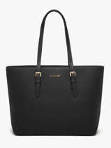 Sac Port paule A4 Saffiano David jones Noir saffiano 3