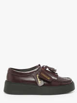 Derby Shoes Torview In Leather Clarks Brown women 26184948