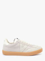 Sneakers Berlin In Leather Victoria Beige women 1126229