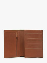 Portefeuille Cuir Arthur & aston Marron jose 424-vue-porte