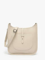 Sac Bandoulire Caviar Cuir Milano Beige caviar CA25068