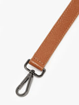 Bandoulire Amovible Caviar Cuir Milano Marron caviar CA250610-vue-porte