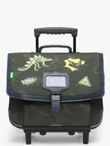 Cartable  Roulettes 2 Compartiments Tann