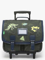 Cartable  Roulettes 2 Compartiments Tann