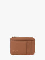 Porte-monnaie Avec Porte-cartes Original N Cuir Nathan baume Marron original n 217N