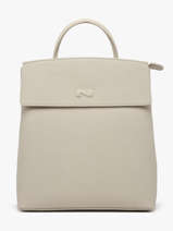 Sac  Dos Cassandra Cuir Nathan baume Beige nathan 22