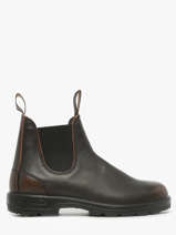 Chelsea Boots  En Cuir Blundstone Marron men 2440