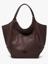 Shoulder Bag Heritage Leather Biba Brown heritage HOM1L