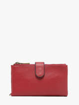 Wallet With Coin Purse Miniprix Red soft 195