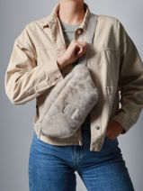 Belt Bag Basilic pepper Beige alaska BALS05-vue-porte