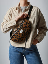 Sac Banane Roxy Marron back to school RJBP4910-vue-porte