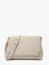 Sac Bandoulire Tycia Cuir Nathan baume Beige victoria 89