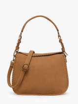 Shoulder Bag Lace Miniprix Brown lace 88131