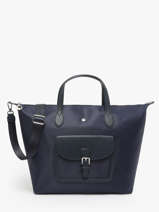 Handbag Kiana Nylon Hexagona Blue kiana 1720182