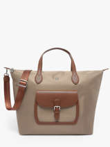 Handbag Kiana Nylon Hexagona Beige kiana 1720182