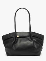 Sac Port� �paule Caviar Cuir Milano Noir caviar CA25062