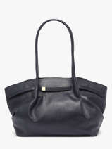 Shoulder Bag Caviar Leather Milano Blue caviar CA25062