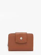 Wallet Hexagona Brown maya 218452