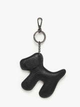 Bijoux De Sac Dog Cuir Milano Noir caviar CA25064