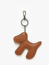 Bijoux De Sac Dog Cuir Milano Marron caviar CA25064