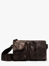 Sac Bandouli�re Heritage Cuir Biba Marron heritage KEO1L