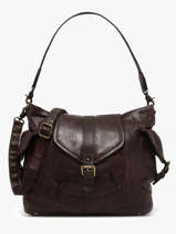 Shoulder Bag Heritage Leather Biba Brown heritage CLT1L