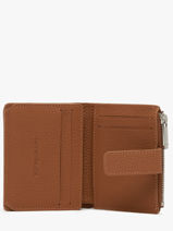 Porte-cartes Porte-monnaie Original Cuir Nathan baume Marron original n 102N-vue-porte