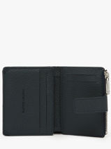 Card Holder With Coin Purse Original Leather Nathan baume Blue original n 102N-vue-porte