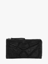 Wallet Leather Biba Black heritage DON4L