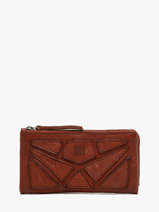 Wallet Heritage Leather Biba Brown heritage DON4L
