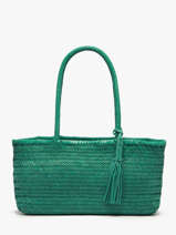 Sac Port paule Heritage Cuir Biba Marron heritage PER10L