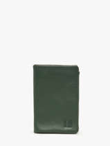 Portefeuille Cuir Biba Vert wallet SFM4L