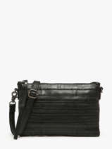 Sac Bandoulire Heritage Cuir Biba Noir heritage LEB16L