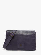 Sac Bandouli�re Heritage Cuir Biba Rouge heritage BT33