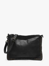 Sac Bandoulire Heritage Cuir Biba Noir heritage POR2L