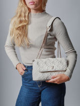 Sac Port paule Adelasia Guess Blanc adelasia QL965821-vue-porte