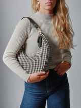 Shoulder Bag Mirema Guess Black mirema WG963102-vue-porte