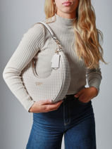 Sac Port paule Mirema Guess Blanc mirema WG963102-vue-porte