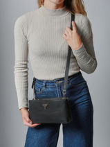 Shoulder Bag Talent Guess Black talent NG966921-vue-porte