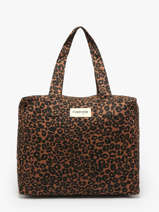 Shoulder Bag Clestins Recycled Coton Rivedroite Blue wild tribe CELESWIL