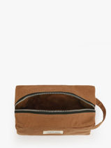 Recycled Cotton Tournelles Xl Zipped Pouch Rivedroite Brown timeless TOURXTIM-vue-porte