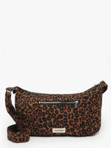 Recycled Cotton Mini Charlot Crossbody Bag Rivedroite Blue wild tribe MCHARWIL