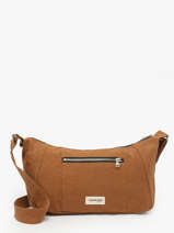Recycled Cotton Mini Charlot Crossbody Bag Rivedroite Brown timeless MCHARTIM
